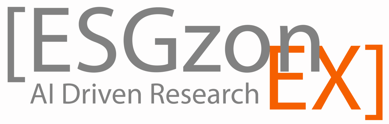 ESGzonEX - ESG research and ESG rating platform